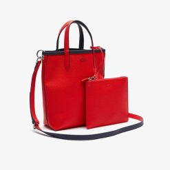 Sacs A Main & Cabas | LACOSTE Sac Cabas Reversible Anna En Toile