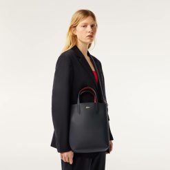 Sacs A Main & Cabas | LACOSTE Sac Cabas Reversible Anna En Toile