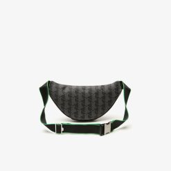 Sacs Banane | LACOSTE Sac Banane Homme Lacoste The Blend Avec Imprime Monogramme