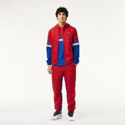 Vetements De Sport | LACOSTE Veste De Survetement Tennis Sportsuit Bande Siglee