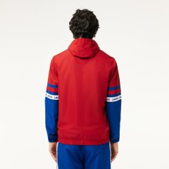 Vetements De Sport | LACOSTE Veste De Survetement Tennis Sportsuit Bande Siglee