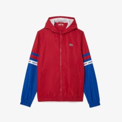 Vetements De Sport | LACOSTE Veste De Survetement Tennis Sportsuit Bande Siglee