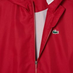 Vetements De Sport | LACOSTE Veste De Survetement Tennis Sportsuit Bande Siglee