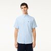 Chemises | LACOSTE Chemise Regular Fit Oxford Manches Courtes En Coton