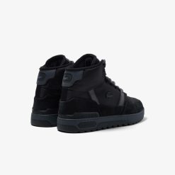 Outdoor | LACOSTE Sneakers T-Clip Winter Mid Homme Lacoste En Textile Et Cuir