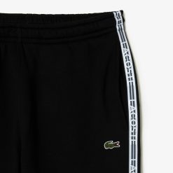 Pantalons & Shorts | LACOSTE Pantalon De Survetement Jogger Homme Lacoste Avec Bandes Siglees