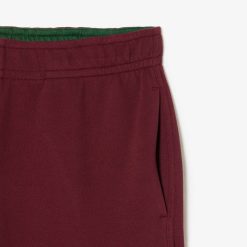 Pantalons & Shorts | LACOSTE Pantalon De Jogging Jogger En Coton Melange Uni