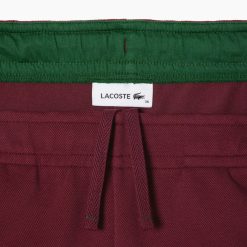 Pantalons & Shorts | LACOSTE Pantalon De Jogging Jogger En Coton Melange Uni