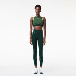 Vetements De Sport | LACOSTE Legging Sport Extensible Avec Poches