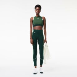 Vetements De Sport | LACOSTE Legging Sport Extensible Avec Poches