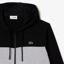 Sweatshirts | LACOSTE Sweatshirt Color-Block Zippe Jogger A Capuche