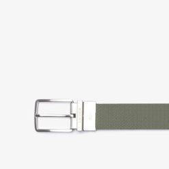 Ceintures | LACOSTE Ceinture Chantaco Reversible A Boucle Large