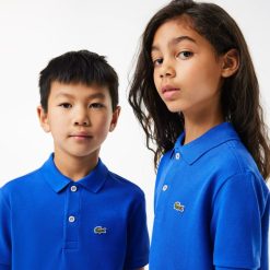 Vetements Fille | LACOSTE Polo Enfant Lacoste Regular Fit En Petit Pique Uni