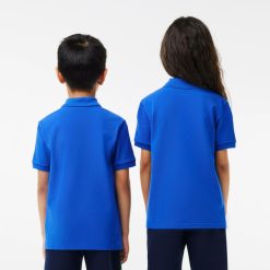 Vetements Fille | LACOSTE Polo Enfant Lacoste Regular Fit En Petit Pique Uni