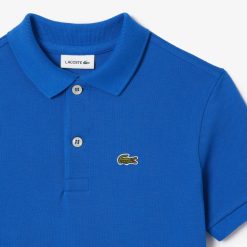 Vetements Fille | LACOSTE Polo Enfant Lacoste Regular Fit En Petit Pique Uni