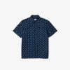 Vetements Garcon | LACOSTE Chemise Manches Courtes Garcon Lacoste En Voile De Coton