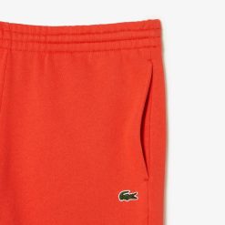 Pantalons & Shorts | LACOSTE Pantalon De Survetement Jogger Slim Fit Homme En Molleton De Coton Biologique