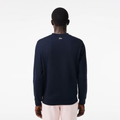 Sweatshirts | LACOSTE Sweatshirt Loose Fit Imprime Monogramme En Molleton