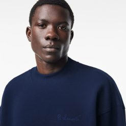 Sweatshirts | LACOSTE Sweatshirt Oversize Fit En Pique Double-Face