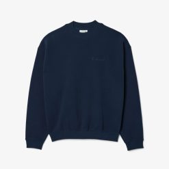 Sweatshirts | LACOSTE Sweatshirt Oversize Fit En Pique Double-Face