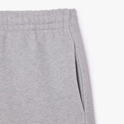 Pantalons & Shorts | LACOSTE Short Jogger En Molleton Avec Message Brode