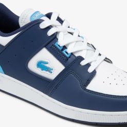 Sneakers | LACOSTE Sneakers Court Cage Homme En Cuir