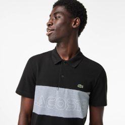 Polos | LACOSTE Polo Color-Block Regular Fit En Mini Pique Stretch