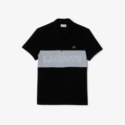 Polos | LACOSTE Polo Color-Block Regular Fit En Mini Pique Stretch