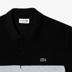 Polos | LACOSTE Polo Color-Block Regular Fit En Mini Pique Stretch