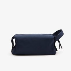 Portefeuilles & Petite Maroquinerie | LACOSTE Trousse De Toilette Neocroc Zippee Unie Avec Poche Sur Le Devant