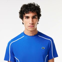 T-Shirts | LACOSTE T-Shirt Tennis En Pique Ultra-Dry