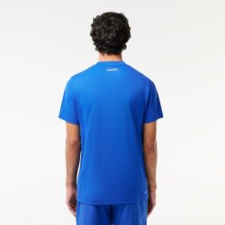 T-Shirts | LACOSTE T-Shirt Tennis En Pique Ultra-Dry