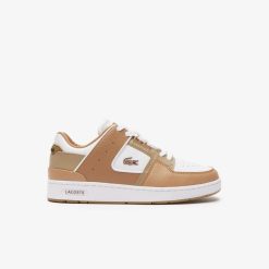 Sneakers | LACOSTE Sneakers Court Cage Femme En Cuir Et Synthetique