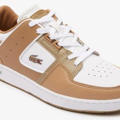 Sneakers | LACOSTE Sneakers Court Cage Femme En Cuir Et Synthetique