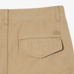 Pantalons & Shorts | LACOSTE Pantalon Cargo Straight Fit En Coton