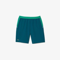 Vetements De Sport | LACOSTE Short Homme Lacoste Sport X Novak Djokovic Color-Block