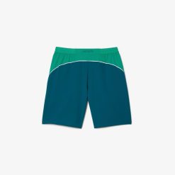 Vetements De Sport | LACOSTE Short Homme Lacoste Sport X Novak Djokovic Color-Block