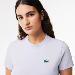 Vetements De Sport | LACOSTE T-Shirt Jersey Technique De Coton Biologique Ultra-Dry