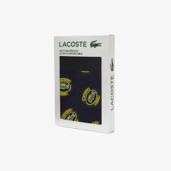 Sous-Vetements & Vetements D'Interieur | LACOSTE Boxer Court Imprime En Jersey Stretch