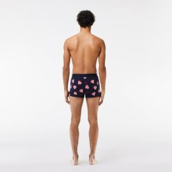 Sous-Vetements & Vetements D'Interieur | LACOSTE Lot De 3 Boxers Courts Avec Marquages Contrastes