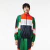 Survetements | LACOSTE Veste Zippee Sportsuit Color-Block Mix Matieres