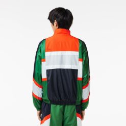 Survetements | LACOSTE Veste Zippee Sportsuit Color-Block Mix Matieres