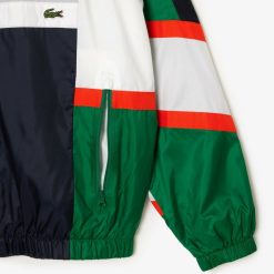 Survetements | LACOSTE Veste Zippee Sportsuit Color-Block Mix Matieres