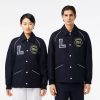 Manteaux & Vestes | LACOSTE Veste Varsity En Laine Premium Avec Badge