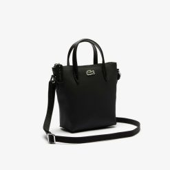 Sacs A Bandouliere | LACOSTE Mini Sac Cabas Zippe L.12.12 Concept Petit Pique Uni