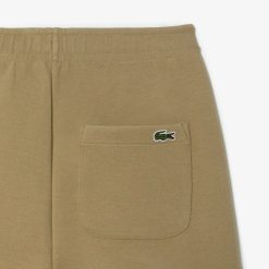 Pantalons & Shorts | LACOSTE Pantalon De Jogging Jogger En Coton Melange Uni