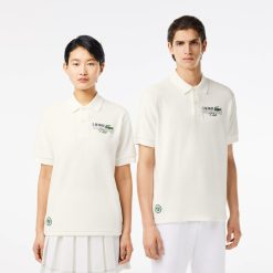 Vetements De Sport | LACOSTE Polo En Maille Eponge Edition Roland Garros