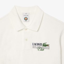 Vetements De Sport | LACOSTE Polo En Maille Eponge Edition Roland Garros