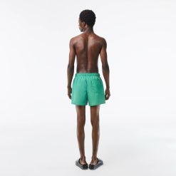 Maillots De Bain | LACOSTE Short De Bain Homme Lacoste Imprime Crocodile