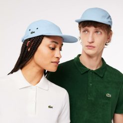 Chapeaux & Casquettes | LACOSTE Casquette Girolle Unie Unie Lacoste En Pique De Coton Biologique